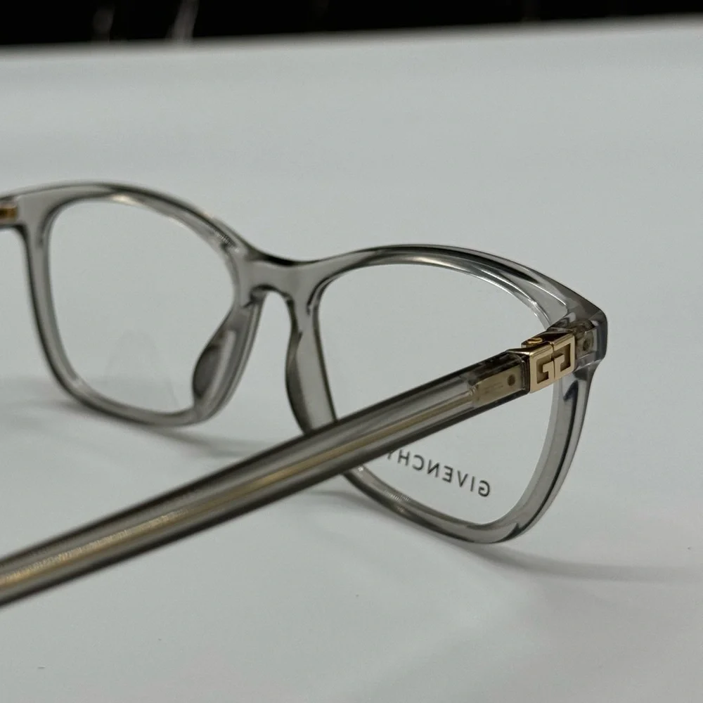NEW GIVENCHY EYEGLASSES, GRAY CLEAR WOMEN EYEGLASSES GIVENCHY